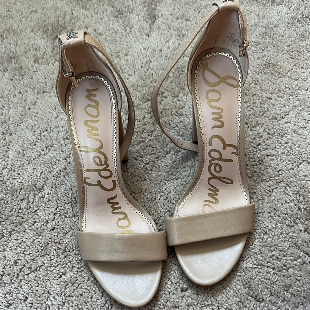 Sam Edelman Women's Tan Heeled Sandals